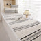 Cozy Chenille Striped Plush Sofa Protector Pet Mat Non-slip Sofa Cover