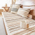 Cozy Chenille Striped Plush Sofa Protector Pet Mat Non-slip Sofa Cover