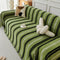 Decorative Stripe Tassel Chenille Throw Sofa Cover