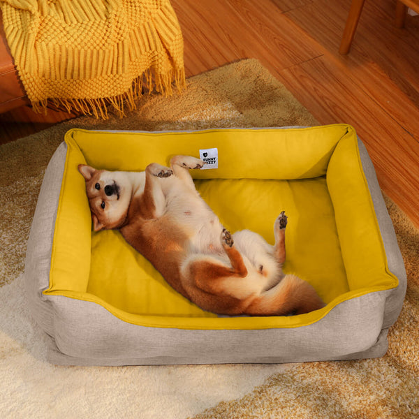 Dog Bed - Square Bread - FUNNYFUZZY
