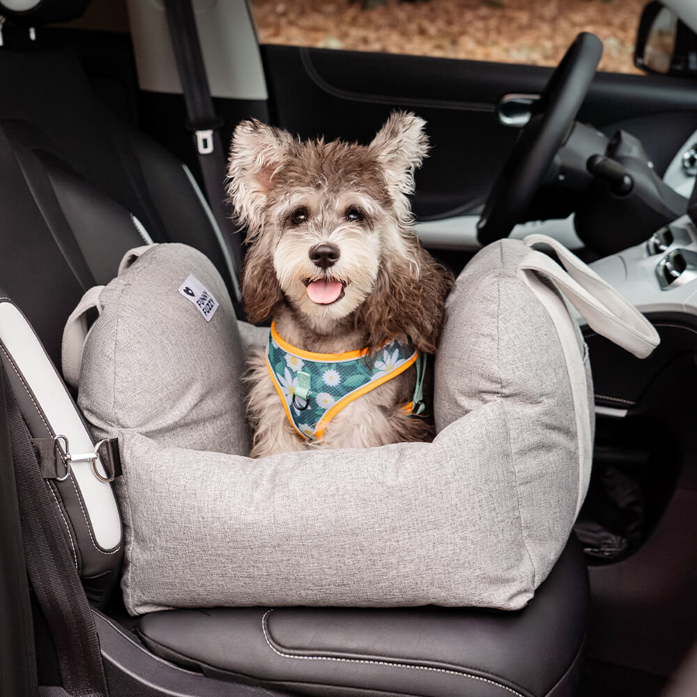 Dog Car Seat Bed - First Class - FUNNYFUZZY