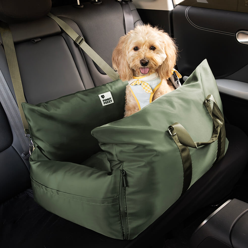 Lit de siège d'auto pour chien - Première classe