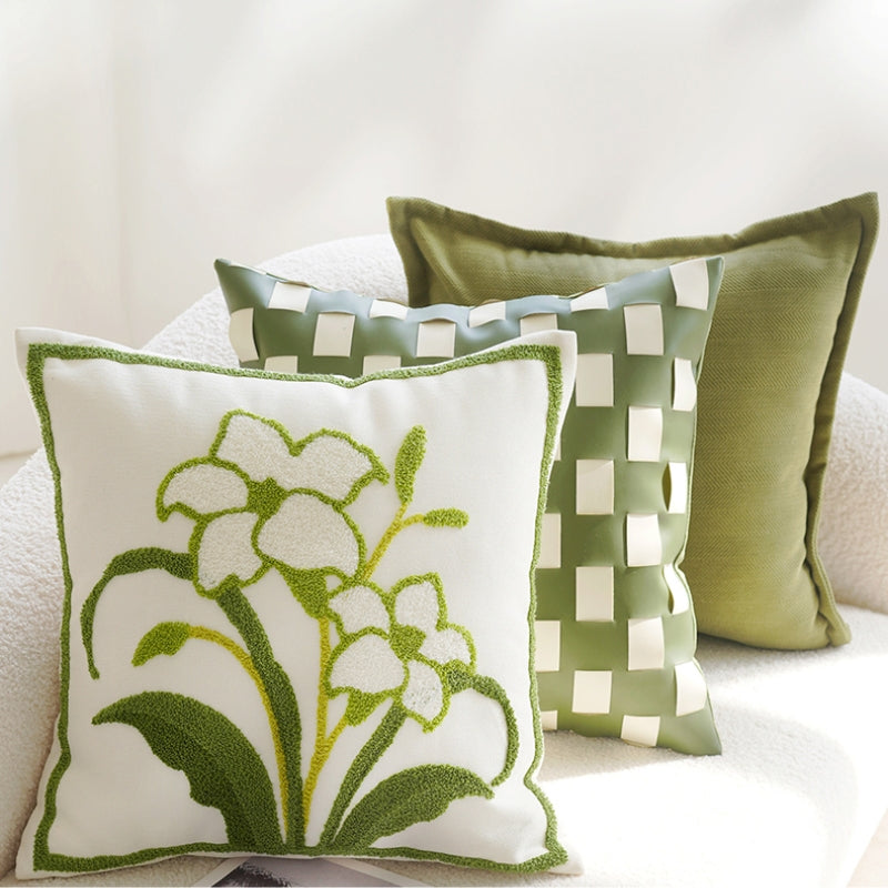 Elegant Lily Garden Home Decor Sofa Pillow