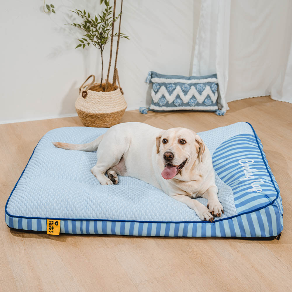 Extra Large Cooling Washable Rectangle Orthopedic Dog Bed - Outdoor