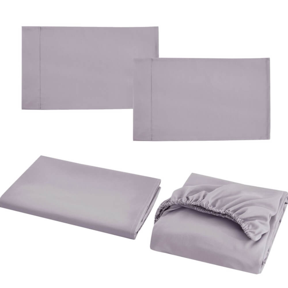 Extra Soft Solid Color Bedding Sheet Shrinkage And Fade Resistant Sheets Set