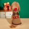 Christmas Thick Warm Turtleneck Dog Sweater Matching Socks For Pet And Owner