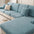 Skin-Friendly Jacquard Plush Breathable Sweat-Absorbent Full-Cover Magic Sofa Cover