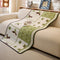 Chenille Scratch-resistant Fabric Pastoral Style  Irregular Shaped Non-slip Sofa Cover