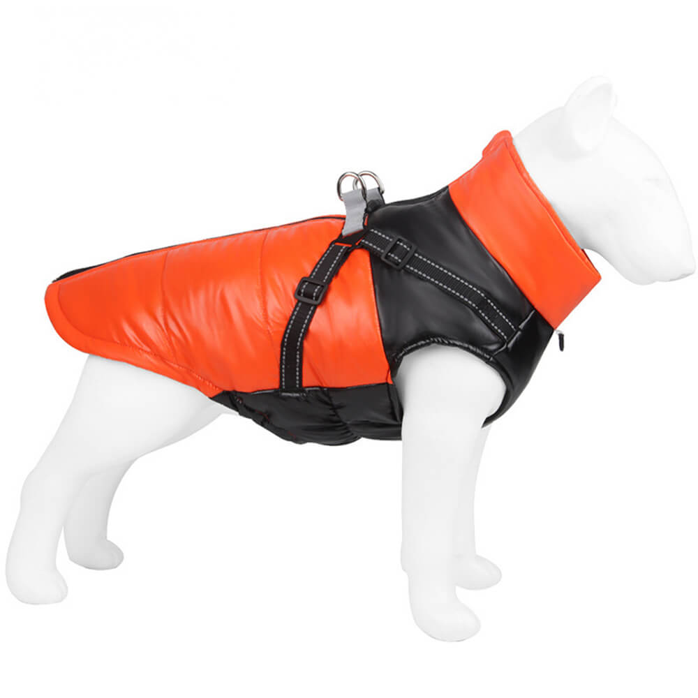 Chic Reflective Waterproof Safety Adjustable Fit Warm Dog Jacket