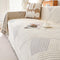 Classic Geometric Pattern Chenille Throw Sofa Cover