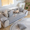Classic Natural Cotton Linen Breathable Sofa Cover