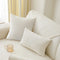 Classic Striped Square Plush Sofa Cover