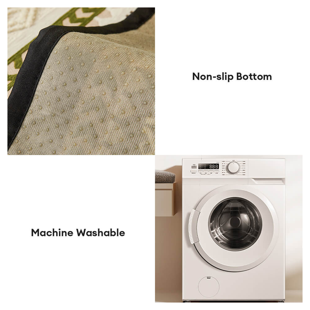 Colorblock Woven Suede Soft Skin-Friendly Anti-Skid Sofa Cover