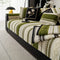 Colorblock Woven Suede Soft Skin-Friendly Anti-Skid Sofa Cover