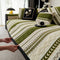 Colorblock Woven Suede Soft Skin-Friendly Anti-Skid Sofa Cover