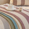 Cotton Linen Stripe Anti-scratch Furniture Protector Sofa Cover