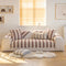 Cotton Linen Stripe Anti-scratch Furniture Protector Sofa Cover