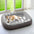 Durable Scratch-Resistant Suede Surface Dog Bed