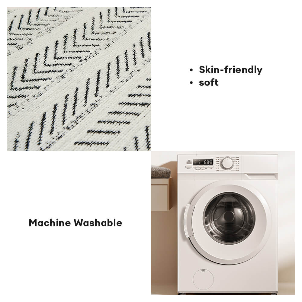 Elegant Herringbone Chenille Textured Throw Sofa Cover