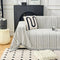 Elegant Herringbone Chenille Textured Throw Sofa Cover