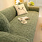 Floral Jacquard Fleece for Warmth Sofa Cover
