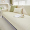 Herringbone Ice Silk Cooling Breathable Sofa Protector Non-slip Sofa Cover