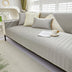 Herringbone Ice Silk Cooling Breathable Sofa Protector Non-slip Sofa Cover