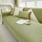 Herringbone Ice Silk Cooling Breathable Sofa Protector Non-slip Sofa Cover