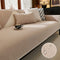 Minimalist Water-resistant Wheat Stripe Design Chenille Sofa Cover