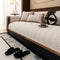 Modern Chic Herringbone Chenille Anti-scratch Non-Slip Sofa Cover