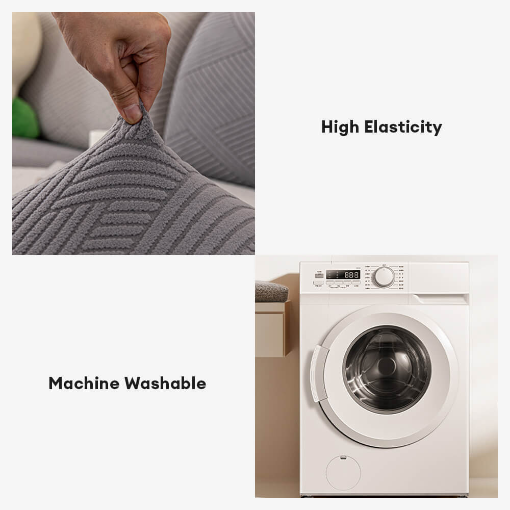 Modern Geometric Stretch Full-Wrap Magic Sofa Cover