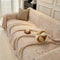 Moroccan Pattern Reversible Chenille Cat-Scratch Resistant Throw Couch Cover
