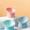 Nordic Style Elevated Anti-Choke Anti-Spill Slanted Feeding Cat & Dog Bowl