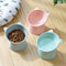 Nordic Style Elevated Anti-Choke Anti-Spill Slanted Feeding Cat & Dog Bowl