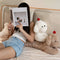 Plush Cherry Dog Cozy Lounging Long Sofa Pillow