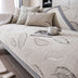 Premium Leaf Texture Chenille Non-Slip Anti-Scratch Sofa Cover