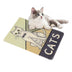 Printed Eco-Friendly Sisal Cat Scratching Mat – Stylish and Durable