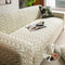 Textured Wheat Ear Pattern Jacquard Fleece Magic Sofa Cover