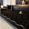 Trendy Chenille Anti-Scratch Elegant Wavy Shaped Sofa Cover