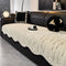 Trendy Chenille Anti-Scratch Elegant Wavy Shaped Sofa Cover