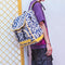 Trendy Hawaiian Print Portable and Comfortable Pet Travel Cat Backpack