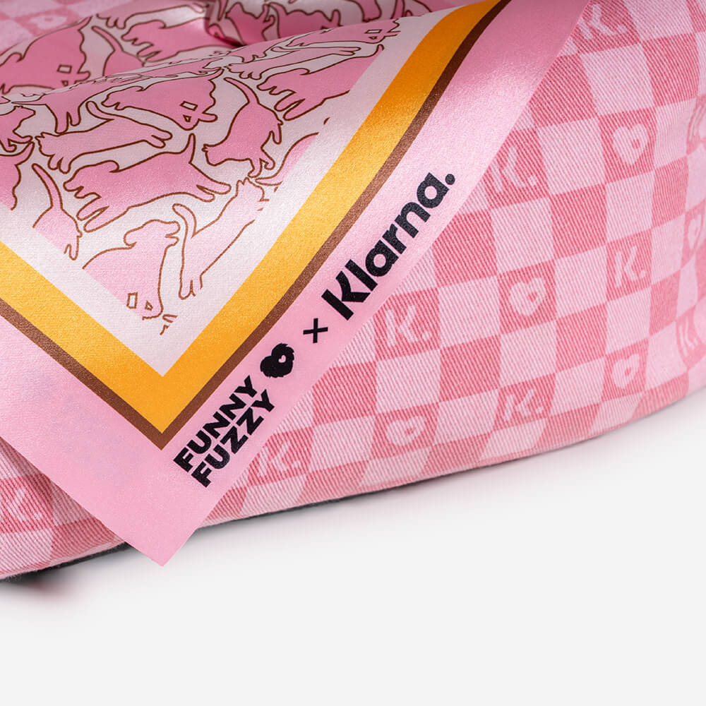 FUNNYFUZZY X Klarna Foulard pour animaux de compagnie et humains