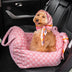 FUNNYFUZZY X Klarna Travel Safety Large Dog Car Seat Bed
