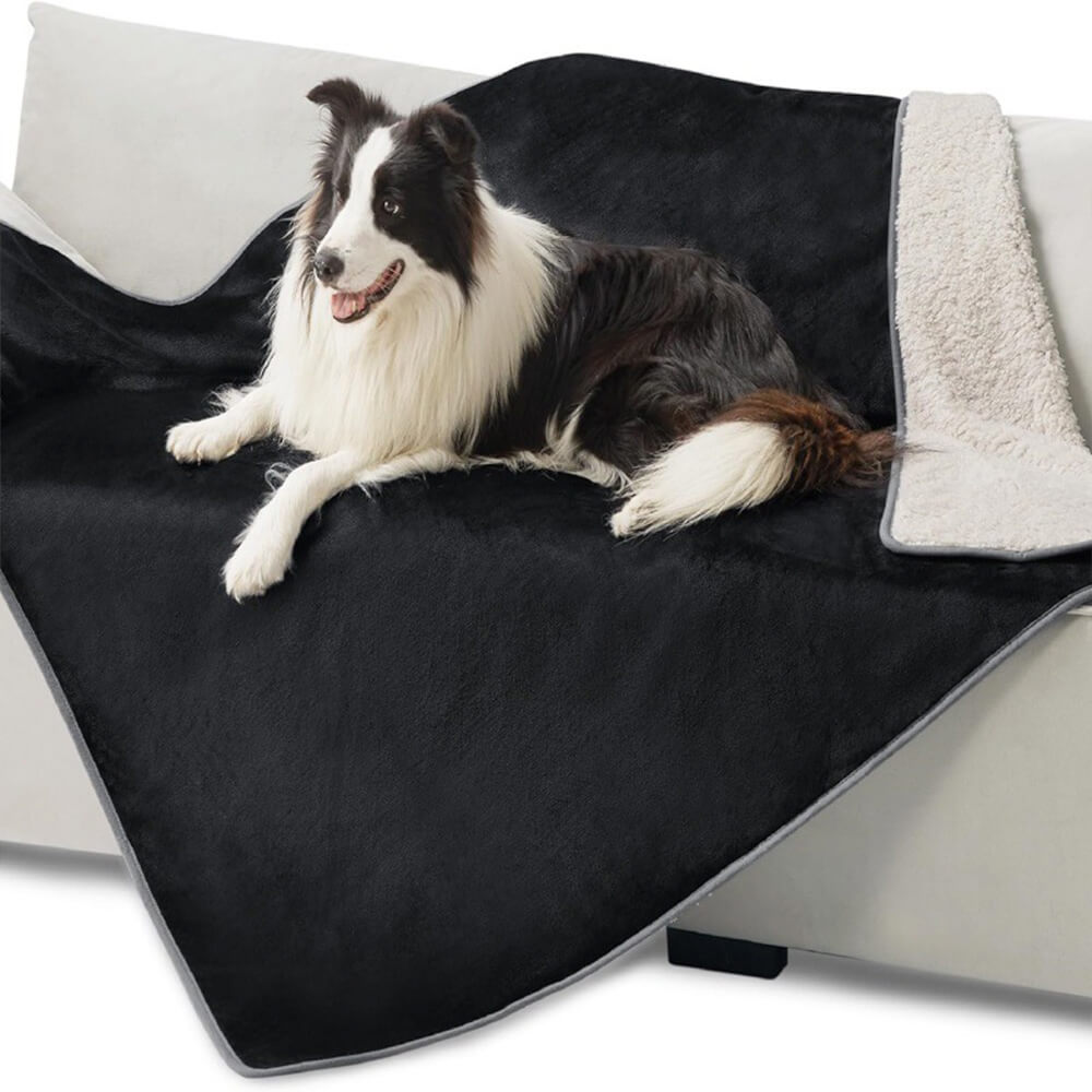 Cozy & Protective Throw Reversible Fleece Pet Blanket