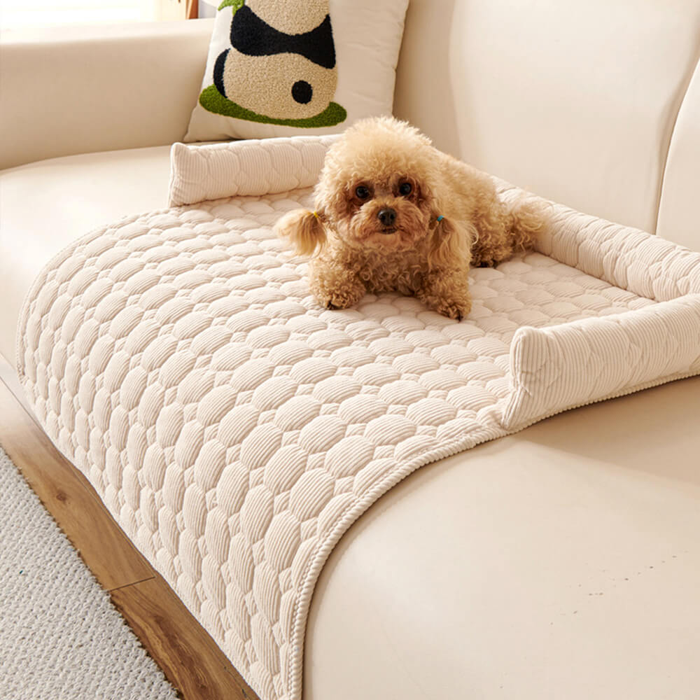 Pearl Fleece Ultra-Soft Orthopedic Dog Mat Furniture Protector Cover