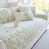 Chenille Romantic Botanical Design Comfortable Sofa Cover