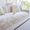 Chenille Romantic Botanical Design Comfortable Sofa Cover