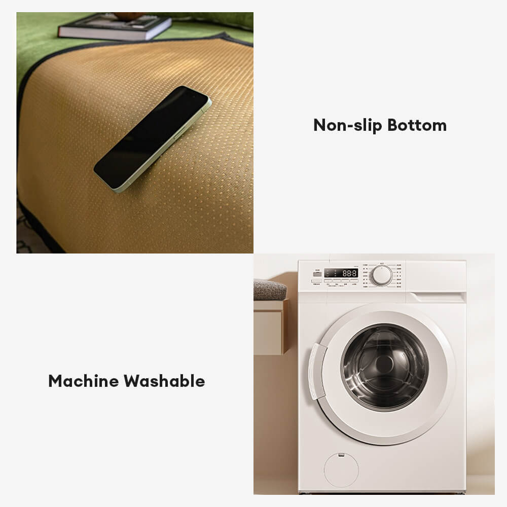 Chenille Anti-Slip Cat-Scratch Resistant Wavy Texture Premium Sofa Cover