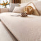 Chenille Minimalist Anti-Slip Fabric with Cat Scratch-Resistant Design Sofa Cover