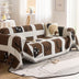 Cute Hand-Drawn Cat Pattern Reversible Chenille Throw Couch Cover